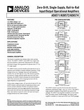 DataSheet AD8571 pdf